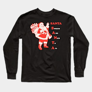 Santa Long Sleeve T-Shirt